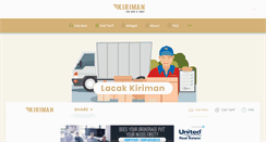 Desktop Screenshot of kiriman.net